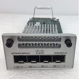 Cisco C9300-NM-4G Catalyst 9300 4 x 1GE Network Module (Renewed)