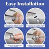 llave universal con filtro de salpicaduras 1080, extensor de llave