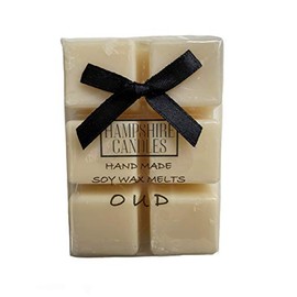 Oud Wax Melts | Highly Scented | Eco Soy Wax, Cruelty & Vegan Free | Handmade (Approx. 80g)