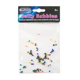 Jelly Bubbles Accessory for JINX Luminous Jellyfish Lamp – Magic Expanding, Translucent Bubbles With Intricate Line Patterns For Ocean-Themed Mood Lamp - Elegant Night Light Enhancer Accessory Kit