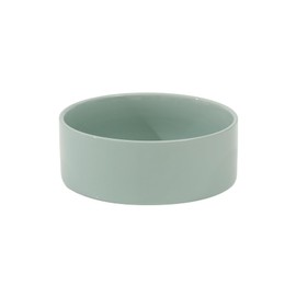 Havniva Ceramic Dog Bowls for Large Breed Dog Dish Pet Food and Water Bowl (Single Bowl - Light Green, 8''D)