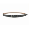 Bellabel Leopard Patterned Belt, Fine, Women's, Narrow Belt, Leather, One