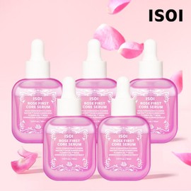 Isoi GS 최신상 아이소이 상위1% 프리미엄 로즈코어세럼 5병 구성 GS Latest Isoi Top 1% Premium Rose Core Serum Set of 5 Bottles