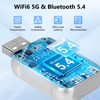 Motorsi Wireless Carplay/Android Car Adapter, 2-in-1 Converts Factory Wired to