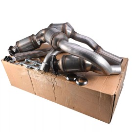 yksei-autoparts® Y-Pipe Front Exhaust Catalytic Converter EPA For Jeep Wrangler JK 3.8L 2007-2009