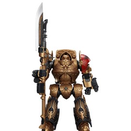JOYTOY Warhammer The Horus Heresy 1:18 Action Figure Legio Custodes Contemptor Achillus Dreadnought Collection Model Birthday Gifts 11.81-Inches