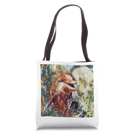 Dolphin graphic custom design print Adult youth ocean mammal Tote Bag