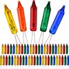 60 Pieces Mini Christmas Lights Replacement Bulbs Wire String Light