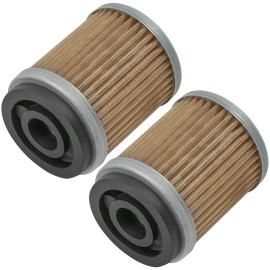 Caltric Oil Filter for Yamaha XT225 Serow 225 1992-2007 2-Pack
