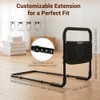 Bed Rails for Elderly Adults, Adjustable Bed Guard & Assist