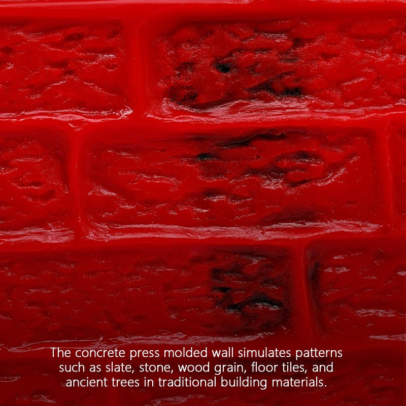 Decorative Concrete Texture Mats Concrete Stamping Mold 22.2 * 12inch