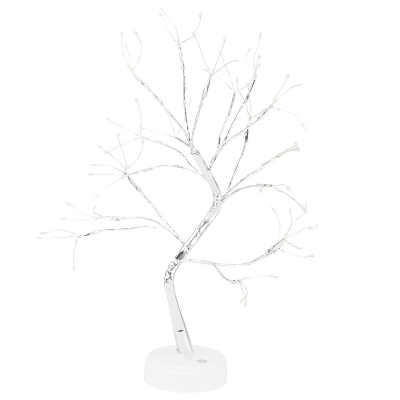108LED Bonsai Tree Lamp Copper Wire Battery USB Powered Touch
