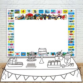 Loteria Backdrop for Photography 7x5ft Loteria Card Backdrop Mexican Party Theme Background for Picture Photoshoot Vinyl Mexican Bingo Game Backdrops for Adult Birthday Party Decor