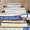 Extra Large Underbed Storage Bag, Stupidly Useful, Beige, 140 Litres