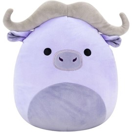 Squishmallows Original 12-Inch Bradley the Purple Water Buffalo