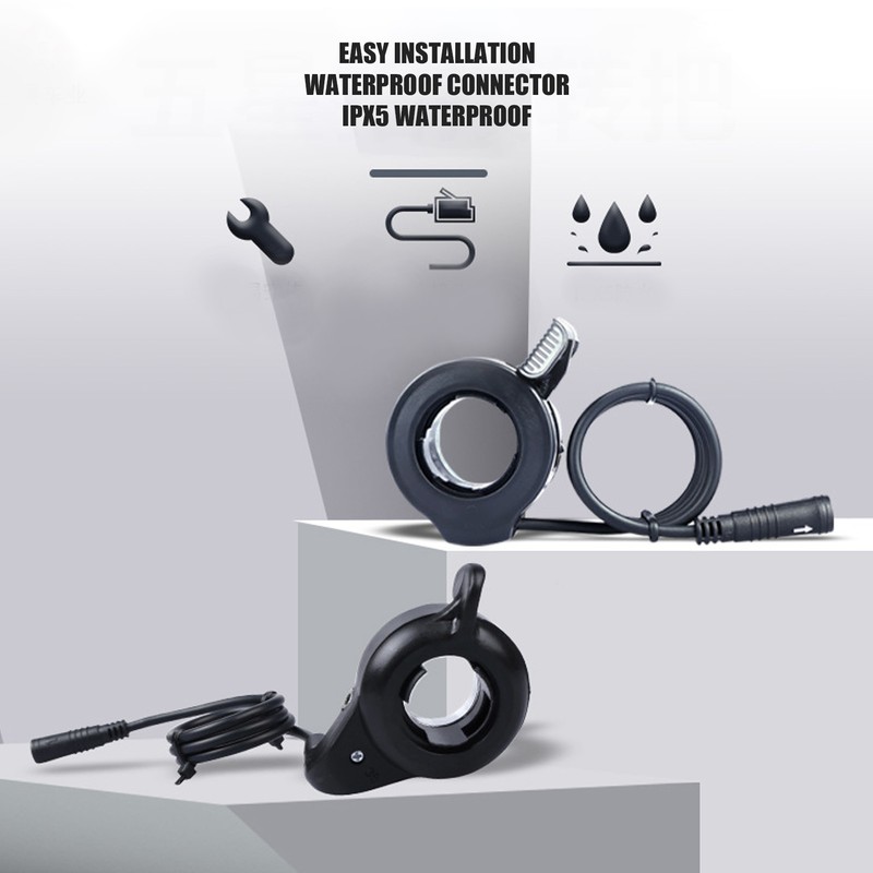 Electric Bicycle Mid Thumb Throttle 130x Electric Bike Throttle Accelerator