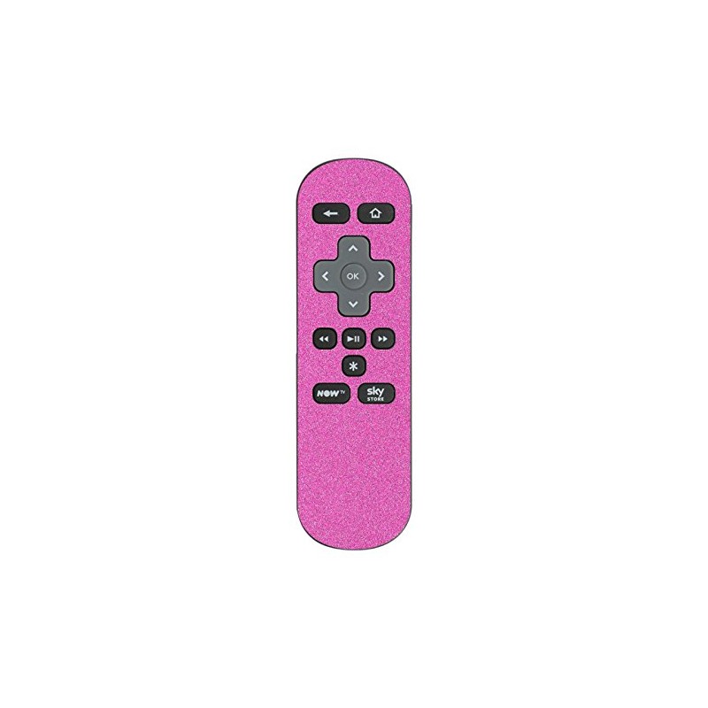 Gloss Glitter Jellybean Pink Skin Sticker for Remote Controllers (for