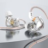 H89 Wired Earbuds with Microphone,in Ear Monitor Headphones, IEM Earphones,Corded