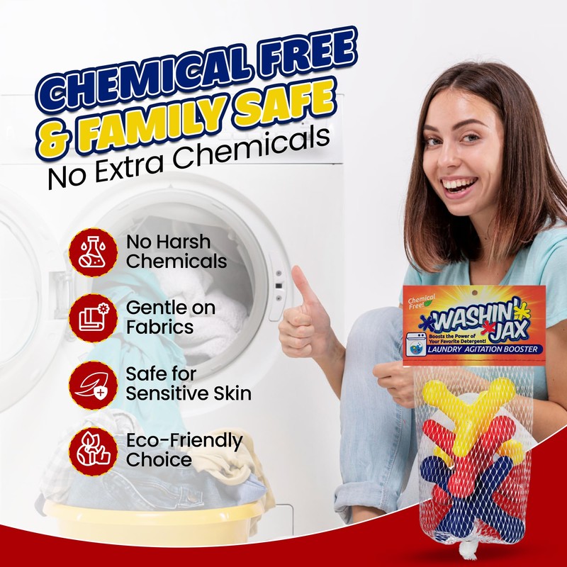 Washin-Jax Laundry Agitation System Ball | Boost Unlimited Washes