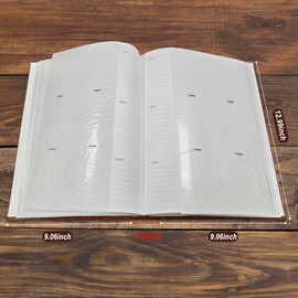 Hunting Photo Album 4x6 Pictures: 300 Slip-in Pockets Large Capacity PU Leather Cover Photo Album with Writing Space - Travel Family Wedding Kids Graduation Picture Album Scrapbook