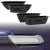 ecocstm 4 PCS Door Handle Storage Organizer, Compatible with Ford