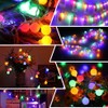 Fairy Lights Plug in 120 LEDs, 15M/49ft Globe String Lights,