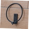 Levemolo 3pcs Wall Mounted Flowerpot Stand Durable Metal Iron Ring