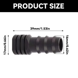 JingxuanCB 20Pcs Durable Hose Irrigation Connector Pack Practical Garden Hose End Stop Plug Portable Perfect Size Drip Irrigation Connector Fittings for Plugs Irrigation Stopper