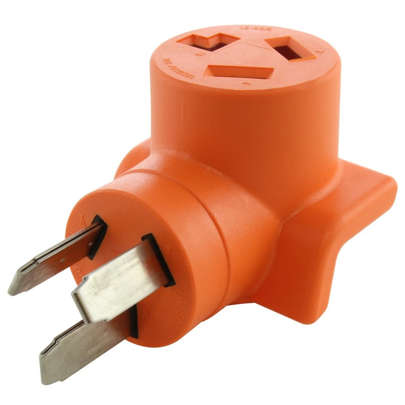 AC WORKS® 30A 250V Adapter AD10501030 | NEMA 10-50P to