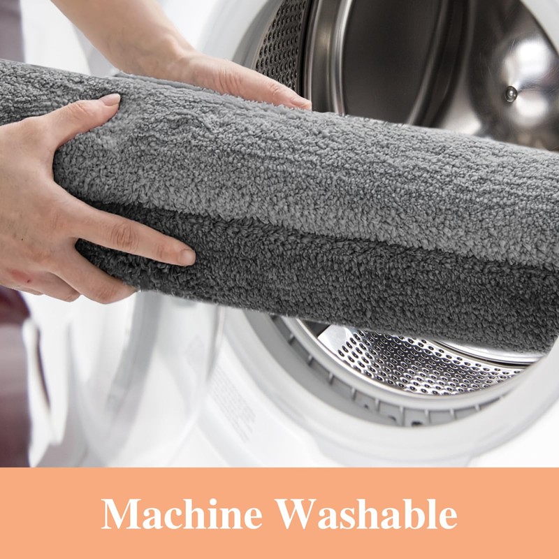 wyewye Microfibre Bath Mat, Door Mat, Bath Rug, Super Absorbent