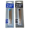 Twin Pack Ballpoint Pen Refills Parker Compatible Black Or Blue