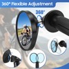 2PCS Rearview Bike Mirrors Set
