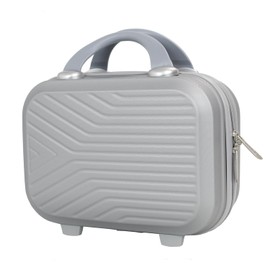 ALISTAIR Iron - Cosmetic Bag - ABS Ultra Light and Durable - French Brand, silver, Case made of ABS - lightweight and durable