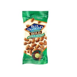 Blue Diamond Almonds, Wasabi/Soy Sauce  4 Oz One Bags