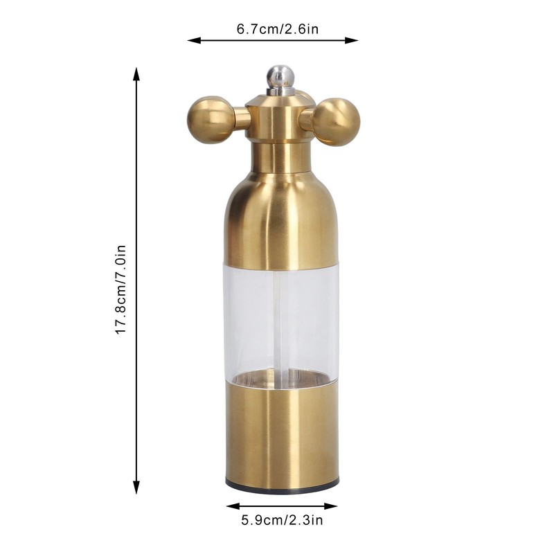 Stainless Steel Salt and Pepper Grinder Manual Ceramic Grinding Core