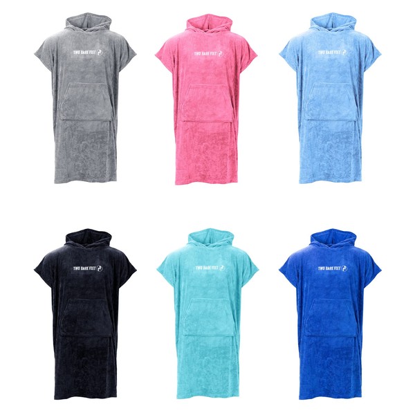 Two Bare Feet Microfibre Towelling Changing Robe for Adults –