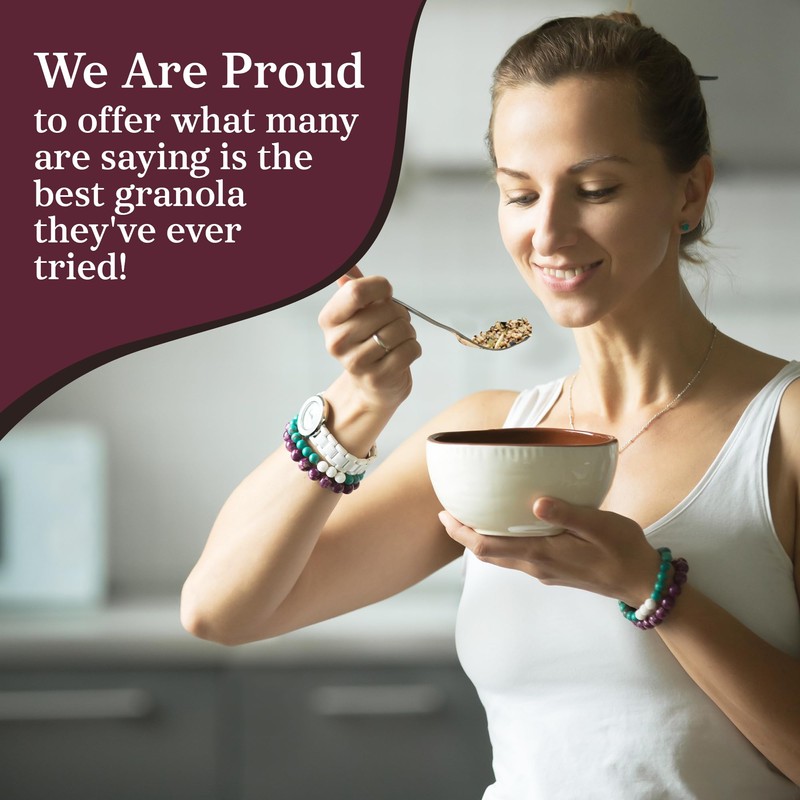 Maple Nut Kitchen Lavender Blueberry Granola – 3 Pack |