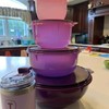 Tupperware mixing bowl 8 piece set Tableware