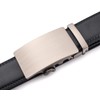 X Xhtang Men's Ratchet Belt Genuine Leather Slide Belts Adjustable