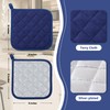 Pot Holders Cotton Made Machine Washable Heat Resistant Potholder, Pot