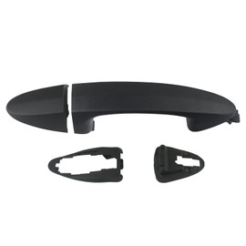 TQPONLY Exterior Door Handle | Compatible with 2011-2019 Ford Fiesta,Front or Rear Outside Passenger or Driver Side | Replaces BE8Z-5422404-BB