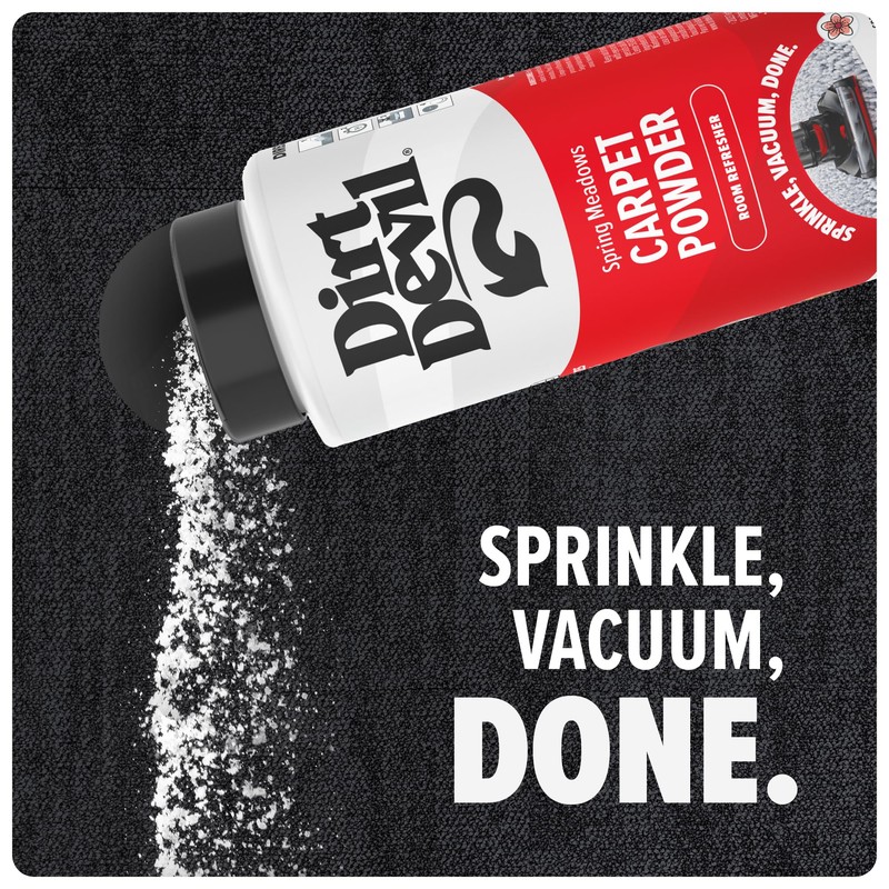 Dirt Devil Carpet Powder, 32 oz, Room Refresher and Odor