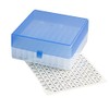 Camlab Plastics RTP/72101-BI Storage Box with Stick on Grid, 100