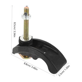 COHEALI 2pcs Engraving Machine Press Plate Clamp Precision Fastening Clips for Slot Working Table Durable Plastic Fixture Easy Installation for Accurate Machining