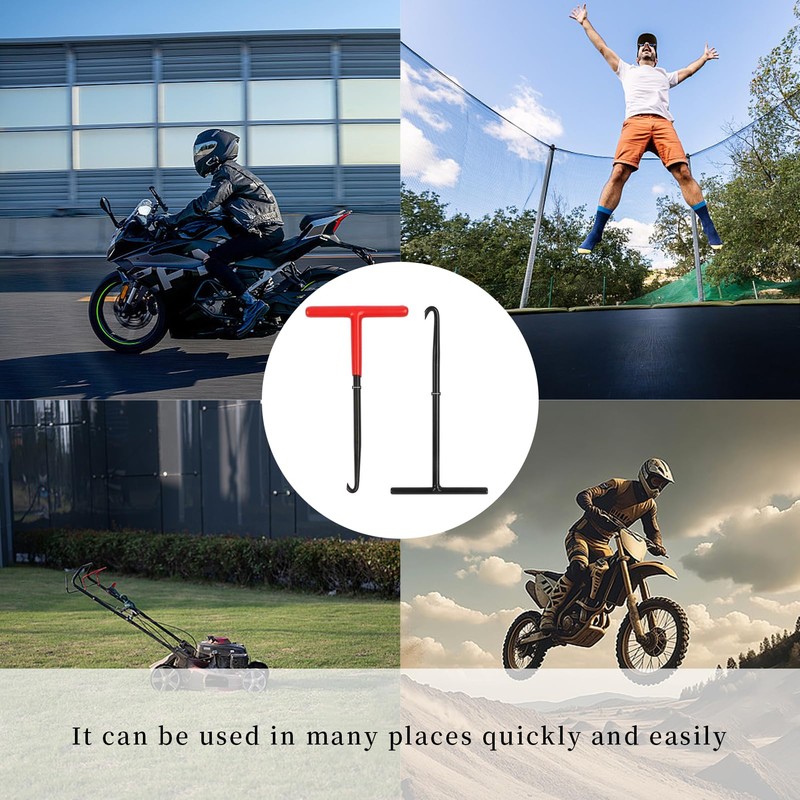 AONAYO Pack of 2 Spring Hooks, Motorcycle Tool, Motorcycle Exhaust,