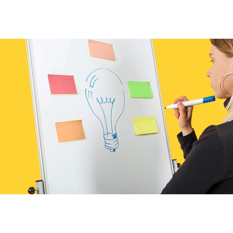 12 Pads Large Sticky Notes Bright Colour Note Pads |
