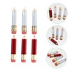Healvian 12pcs Diy Mini Pencil Shape Lip Gloss Tubes Refillable