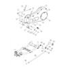 HDBUBALUS Motorcycle Forward Controls Pegs Levers Linkages Kit Set Fit