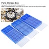 Mxzzand Parts Storage Box Watch Parts Storage Case Plastic Beads
