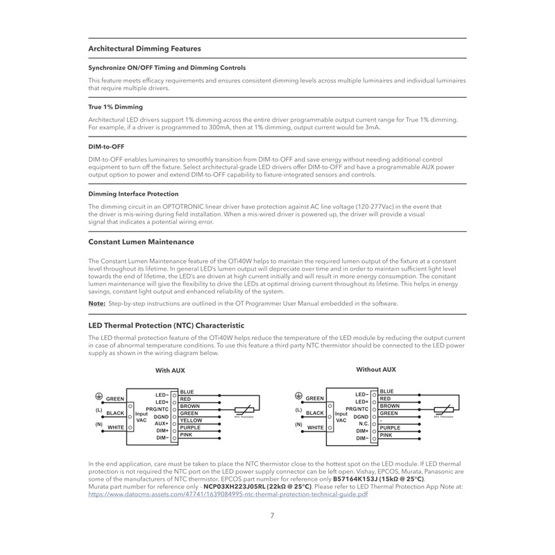 eldoLED | *2743XT Oti40W/347/1A4/DIM-1 | LED Driver | Replacement for